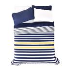 000857570008 Vianney Stripes Comforter Blue Yellow Guarantee