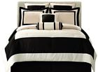 0022301 Fashion Street Black Gramercy Comforter Set Queen 669960022301