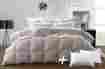 0090-white2 Snowman White Down Queen Size Bedding Comforter And 2pcs Goose Feather Pillows