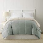 00b07d34rglt Down Alternative Microfiber Comforter Bedding Quilted Hypoallergenic Soft Queen