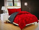 00rw-reversible 00rw-reversible-f-q-burgundy-grey Elegant Comfort Full Queen 0088234296802
