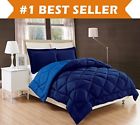 00rw-reversible-twin-navy-light Blue Elegant Comfort All 088234296611