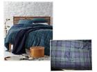 025695892938 Lauren Ralph Blackwatch Reversible Plaid Twin Comforter