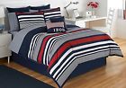 028828137036 Izod Varsity Stripe Comforter 28828137036