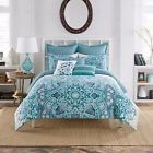 028828239501 Anthology Kaya Pc King Comforter Set Medallion Blue