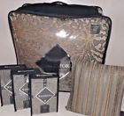 038992917624 Waterford Linens Carrick King Comforter Shams Bedskirt Euros