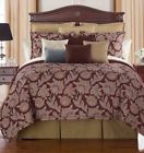 038992918362 Waterford Linens Harwich Queen Comforter Shams Bedskirt New