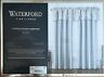 038992921737 Waterford Drapery Panels Florence Pattern Chambray Blue Curtains