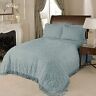 048986769016 Beatrice Home Fashions Medallion Chenille King Blue