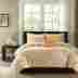 05820 Bedding Sets Full Teens For Comforter Girls Bed Queen Rooms 5 Pc Orange Damask 675716505820