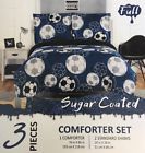 063108434931 Sugar Coated Soccer Balls Pc Full Comforter Set