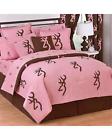 07172300083brn Browning Buckmark Full Comforter Set Pink 730733118238