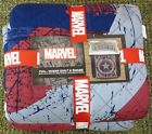 073558747932 Marvel Captain America Quilt Pillow Shams Set New
