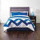 0743167292580 Colormate Mens Chevron Bedding