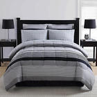 0743167292740 Colormate Mens Black Comforter