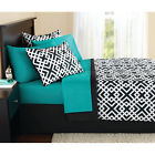 081806369089 Mainstays King Size Comforter Set Geo Bed In
