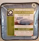 081806373512 Livingquarters New Living Quarters Blue Reversible Down Alternative
