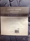081806399581 Bath Beyond Garment Washed Solid Xl Comforter Set