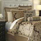 083013011294 Croscill Sorina Queen Size Comforter Set Mocha
