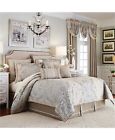 083013304242 Croscill New Nathaniel King Comforter Blue With Ivory