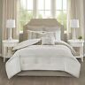 086569004864 Design Ramsey Comforter Reversible Solid Embroidered Floral Flower