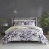 086569024053 Madison Park Cotton Duvet Beautiful Floral Design All