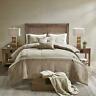 086569248992 Madison Park Boone Comforter Cabin Lodge Faux Suede
