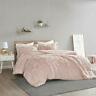 086569253200 Intelligent Design Malea Piece Shaggy Faux Fur Comforter