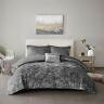 086569286567 Intelligent Design Felicia Duvet Set Velvet Double Sided