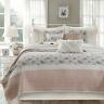 086569311634 Madison Park Cotton Set Floral Print Double Sided