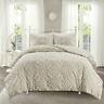086569337016 Madison Park Tufted Chenille Cotton Modern Luxe All