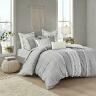 086569348388 Ink Ivy Cotton Duvet Mid Century Modern Design
