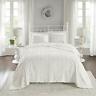 086569968036 Madison Park Chenille Tufted Cotton Quilt All Season