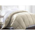096va97700212p Heart Home Hypoallegenic Super Plush Goose Ivory Down Alternative Comforter