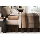 1.060410206e9 Mainstays Bedding Set Brown Stripe
