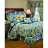 10168queenpo Waverly Imperial Dress Porcelain Queen Comforter Set 689739741813