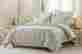 1024 Cherry Hill Collections 6-pc Full Queen Beige Sage Floral Vine Microfiber Duvet Cover Set W Comforter