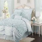 C05330p12 1121958 4-pc Set Comforter Id Lucia Blue