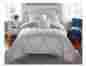 11342036466 Mainstays Grey Full Size Comforter Set Bedding Modern Bedspread Decor Sheets Room Bed New