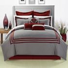 126ck111-an Chic Home Cosmo Piece Comforter Set Embroidered Hotel 819219014902