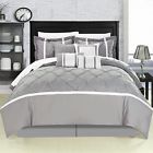 127-160-q-06-cn Chic Home New Vermont Piece Comforter Set 840444102133