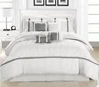 127cq107-an Chic Home Vermont Comforter Set Queen 840444103901