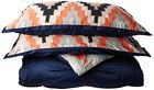 14173beddkngnvy Blissliving Home Harper Tanzania Duvet In Navy 885308324214