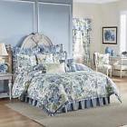 15205beddquepor Waverly Floral Engagement Bedding Collection Queen Porcelain 885308386922