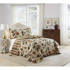15968beddkngpch  Waverly Laurel Springs Bedspread Collection Parchment 885308453204