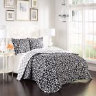 16223beddquemul Ms Dorian Damask Black-white