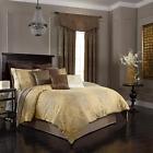 16328beddquegol Beautyrest Sandrine Comforter Set Gold Queen 695636030936