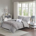 16730489 Jla Home New Gray Haley Comforter Set 675716581671