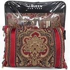 1692d 025 Qcs Red J Queen Roma Comforter Set