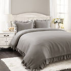 16t002161 Lush Decor Reyna Gray Comforter Set 848742065525